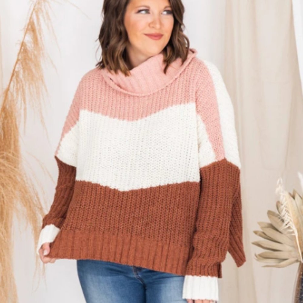 Pink Lily Sweater